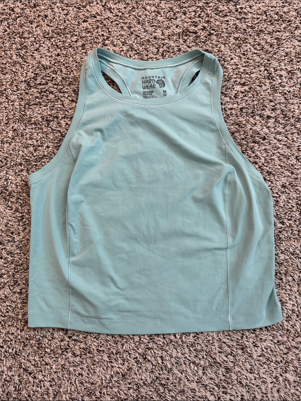 Mountain Hardwear Women's Mint Green Racerback Tank Top